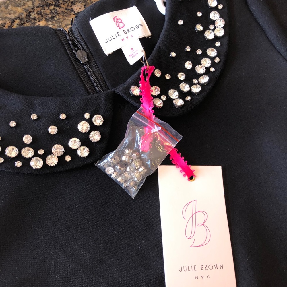 Julie Brown black and sequin dress!